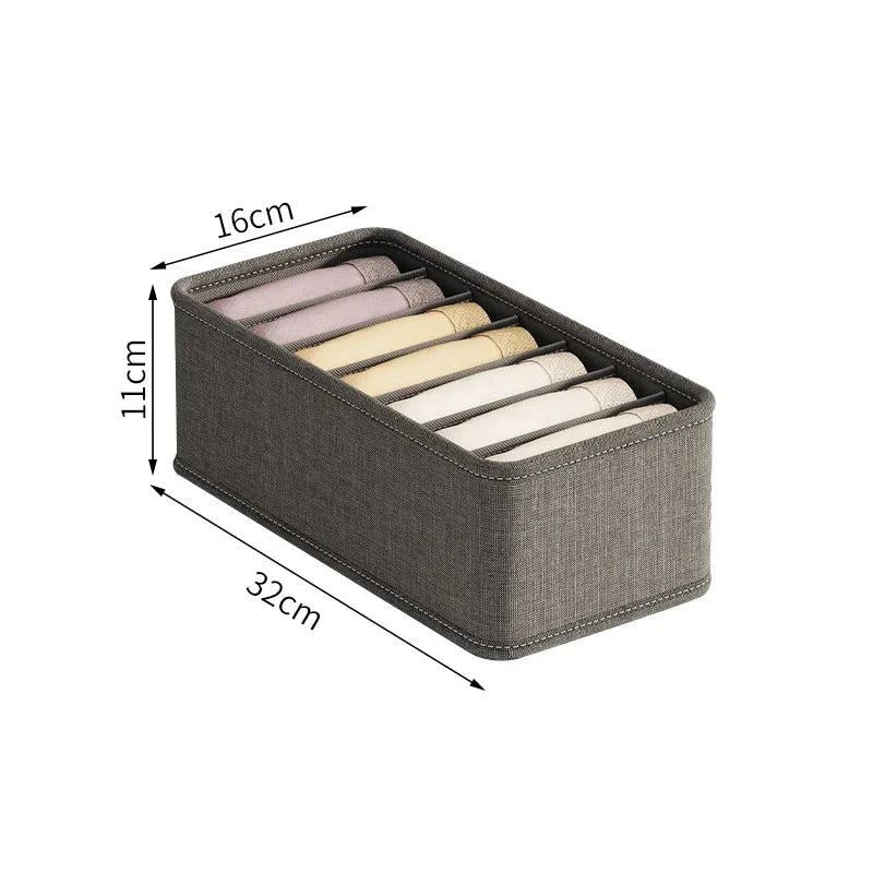 20/6/7/1 Grids Cation PP Sock Bra Pants Simplicity Organizers Of Cabinets And Drawers Home Sorting Boxes Storage Organizer Box